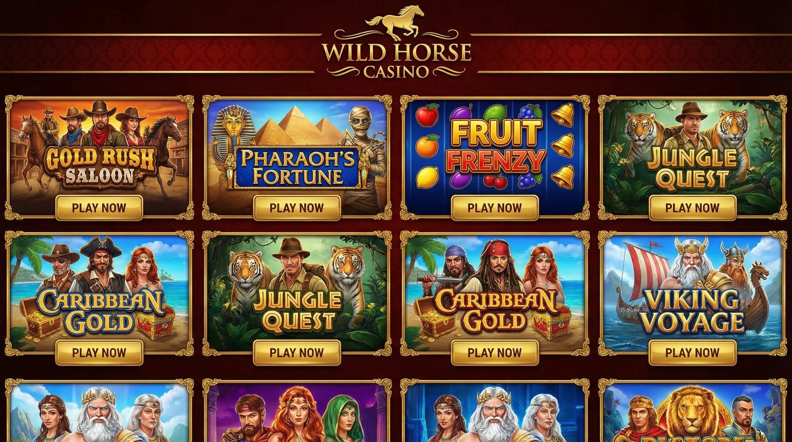 Coleção de caça-níqueis disponíveis no geralbet